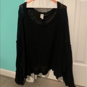 Black Free People Sweater